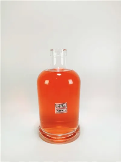 Bouteille en verre de vodka Bouteille en verre de 700 ml